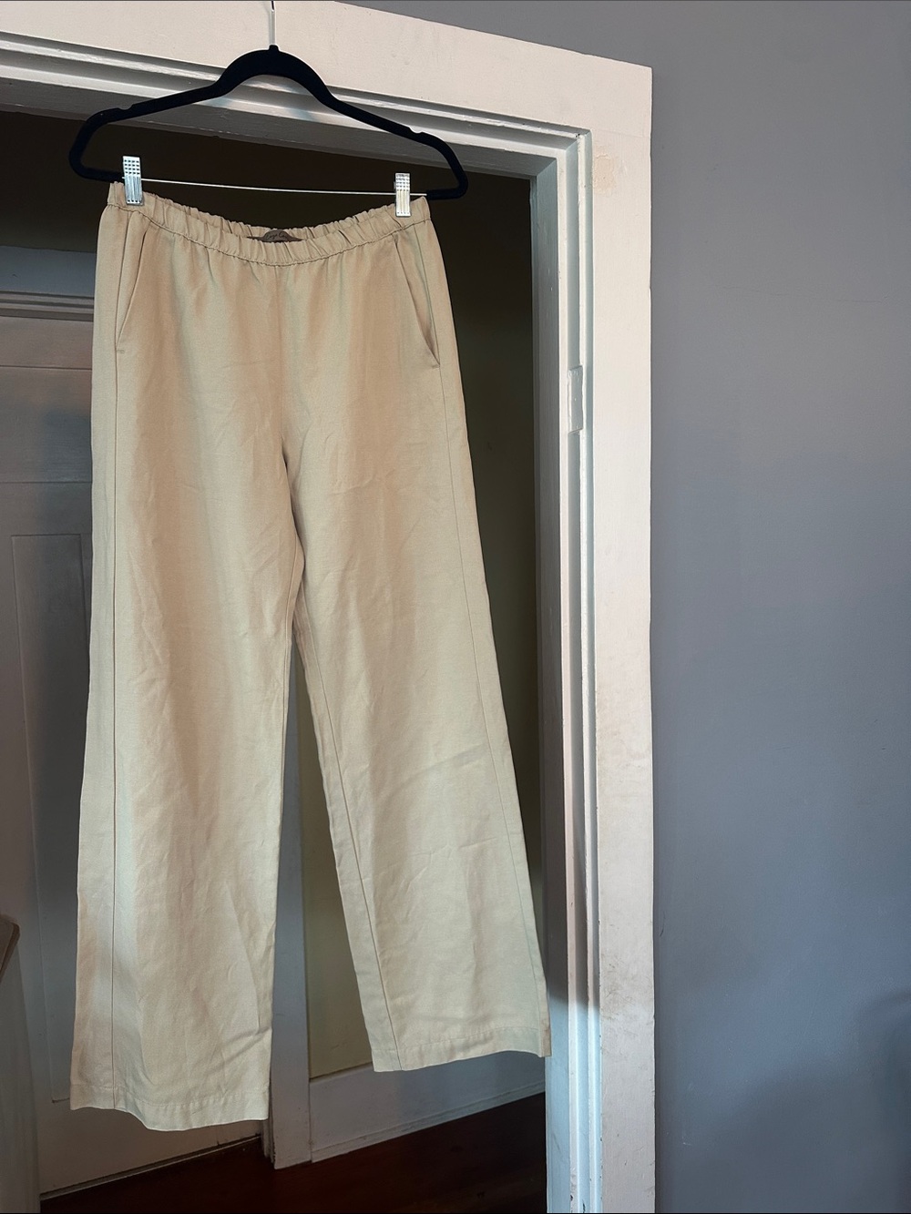 Enza Costa Twill Everywhere Pants in Stone